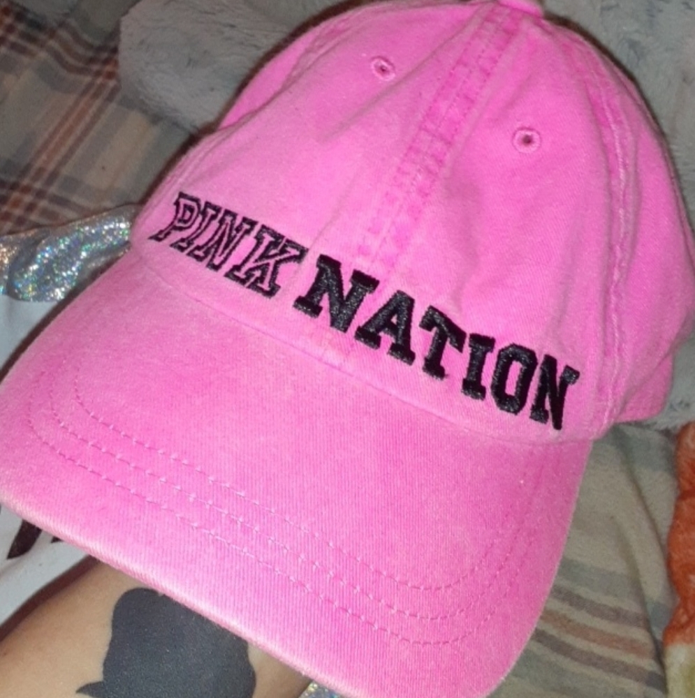 Pink nation hat